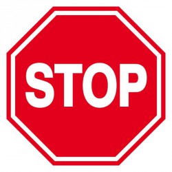 Panneau Disque "Stop"