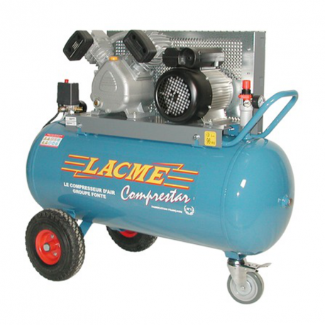 Compresseur Comprestar 17V 100M - 17 m³/h (cuve 100 litres) - 3CV mono - 11bar