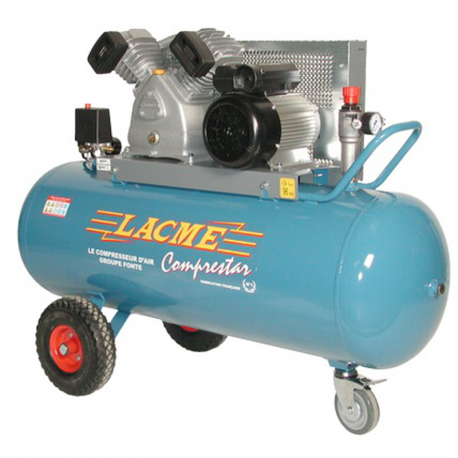 Compresseur Comprestar 23V 150M - 23 m³/h (cuve 150 litres) - 4CV mono - 11bar
