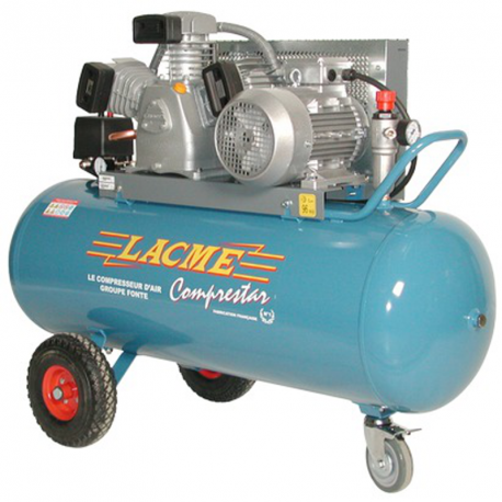 Compresseur Comprestar 35W 150T - 35 m³/h (cuve 150 litres) - 5.5CV tri - 11bar