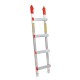 Echelle de toit aluminium + crochet offert - 6.60m - Alu