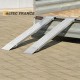 Paire de rampes de chargement aluminium AOH 200, charge 340 kg, longueur 1960 mm