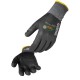 Lot de 10 gants nitrile mousse tout enduit. Support polyamide/Elasthanne sans couture. Jauge 15.