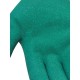 Lot de 10 gants latex. Support polyester/ coton sans couture. Dos aéré. Jauge 10