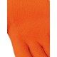 Lot de 10 gants latex. Support polyester/ coton sans couture. Dos aéré. Jauge 10