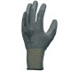 Lot de 10 gants polyuréthane (PU). Support polyester sans couture. Jauge 13.