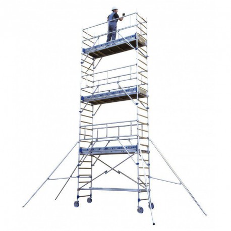 Echafaudage roulant TOTEM 2 LINE 250 - 6.90m travail