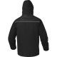 Parka polyester/elasthane, Noir - MILTON2