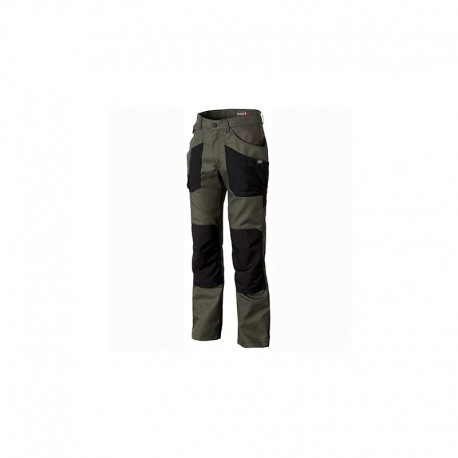 Pantalon genouillères Naturtech Life - Kaki & carbone