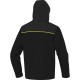 Veste de travail SOFTSHELL, Noir/Jaune - HORTEN 2