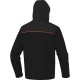 Veste de travail SOFTSHELL, Noir/Orange - HORTEN 2