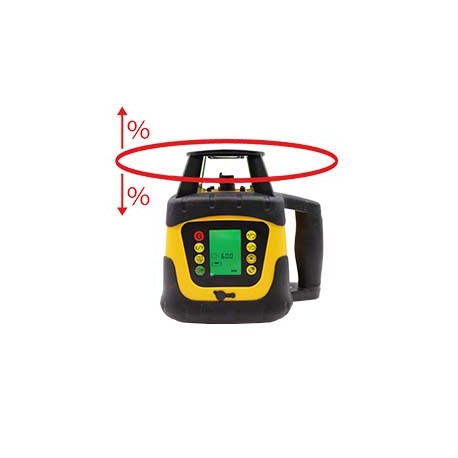 Laser rotatif LTE PX2S double pente
