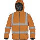 Doudoune matelassée Haute Visibilité, Orange fluo - DOONHV