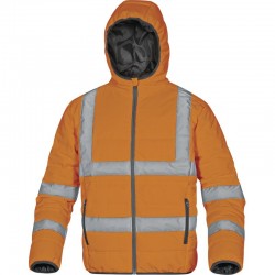 Doudoune matelassée Haute Visibilité, Orange fluo - DOONHV