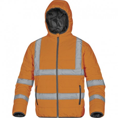 Doudoune matelassée Haute Visibilité, Orange fluo - DOONHV