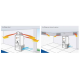 Chauffage fixe avec brûleur gaz naturel 20 mbar, générateur vertical - SF 190