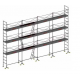 Échafaudage maçon 104 m² - Structure + planchers - DCM49
