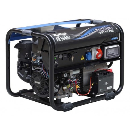 Groupe électrogène triphasé 8100 Watts - TECHNIC 7500 TA AVR C5