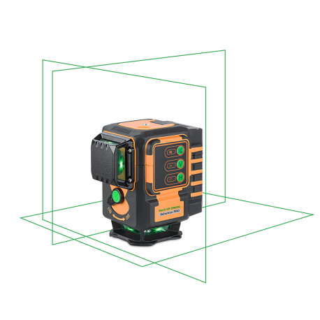 Laser multi-lignes vert - Geo6-XR GREEN