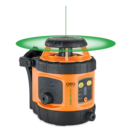 Pack laser rotatif FLG 190A-GREEN avec trépied et mire