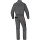 Combinaison de travail MACH 2 en polyester/coton, Gris/Orange - M2CZ3