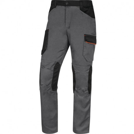 Pantalon de travail MACH 2, Gris/Orange - M2PA3