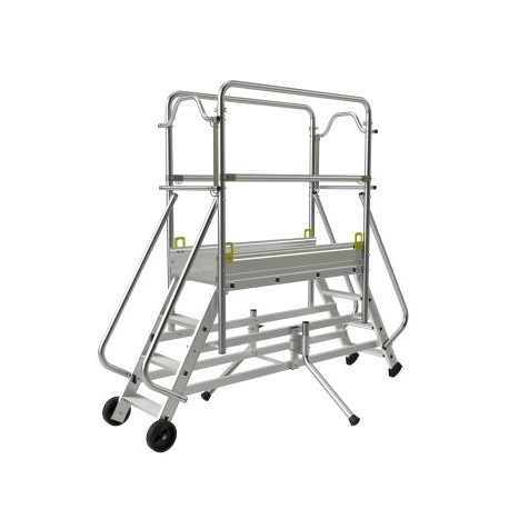 Passerelle banche Aluminium - 4 marches