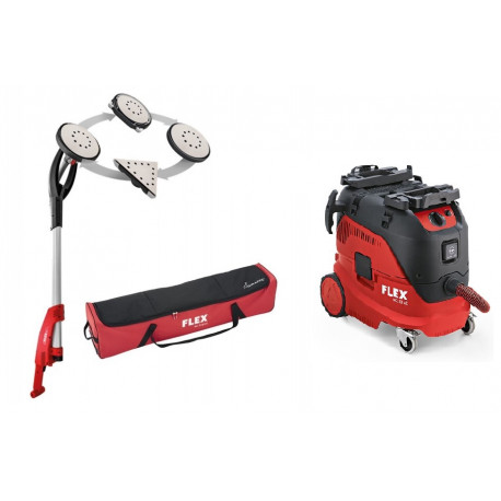 Ponceuse giraffe GE 7, 2 têtes + Aspirateur VCE 33 LAC KIT