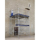 Tour roulante acier, hauteur de travail 6,30 m - Généris 900