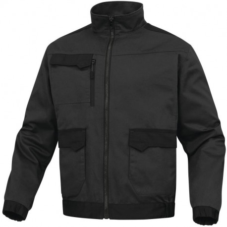 Veste de travail MACH 2 en polyester/coton, Gris Foncé - M2VE3