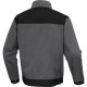 Veste de travail MACH 2 en polyester/coton, Gris-Orange - M2VE3
