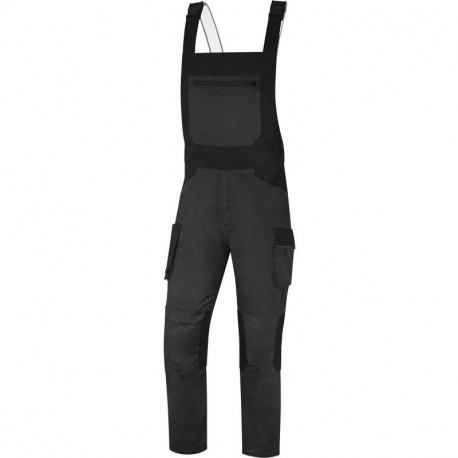 Salopette de travail MACH 2 en polyester/coton, Gris Foncé - M2SA3