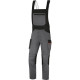 Salopette de travail MACH 2 en polyester/coton, Gris-Orange - M2SA3