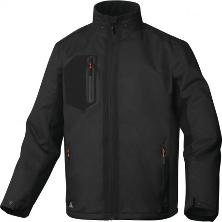 Parka polyester stretch mécanique - imper respirant, Noir - AREN