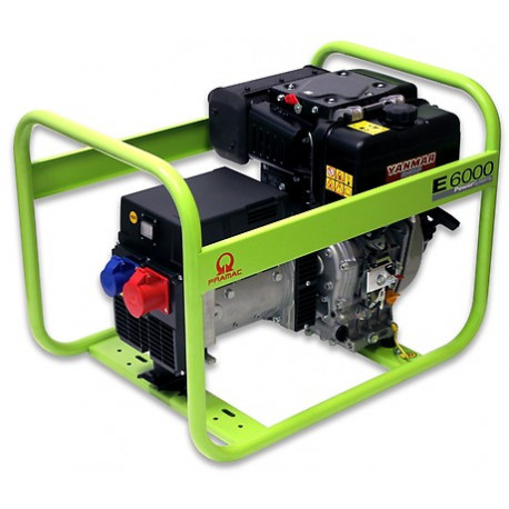 Groupe électrogène Diesel, Tri 5500W - E6000