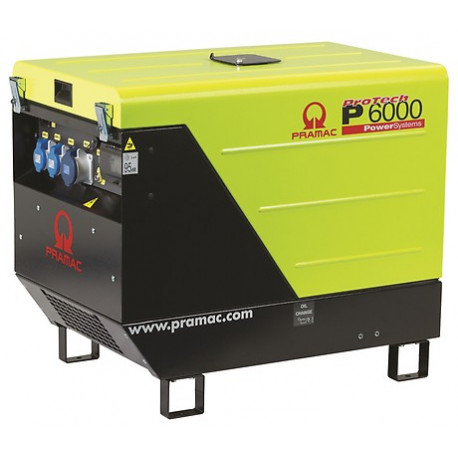 Groupe électrogène Diesel, Mono 5300W - P6000 CONN AVR