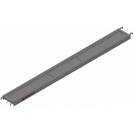 Plancher acier galvanisé 3 m x 0,30 m - DACAME