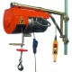 Treuil électrique monophasé "Super Pro" 200 kg, potence standard, câble 40 m - DM200/F
