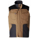 Gilet matelassé Outforce Elite - Camel, Gris & Noir 
