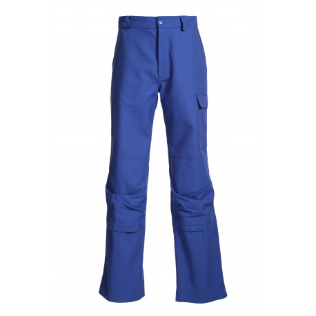 Pantalon genouillères Coton NEW PILOTE - Bleu Bugatti