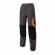 Pantalon genouillères G-Rok - Carbone & Orange