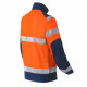 Blouson LUKLIGHT Entretien Industriel - Orange & Marine