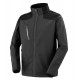Veste softshell CAUCASE, Gris charcoal/Noir