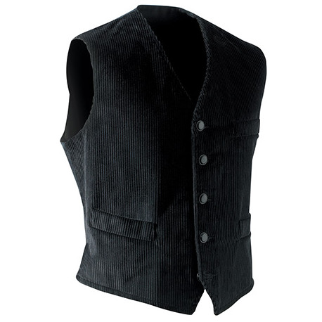 Gilet DENIS, Noir