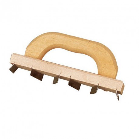 Chemin de fer denté 25 x 7 cm