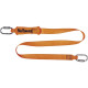 Antichute absorbeur d’énergie longe sangle, 2 m + 2 connecteurs double-action