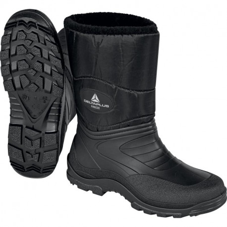 Demi-botte fourrée en PVC - FREEZE