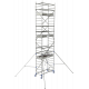 Échafaudage roulant Aluminium, hauteur 2 m plancher - CROSS 180 2