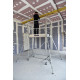 Echafaudage roulant acier, Intérieur/Extérieur - AC150