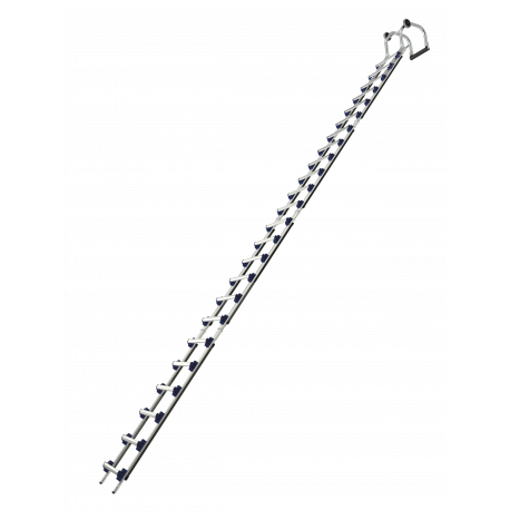 Echelle de toit - EVOKLIP, Pack 390 mm, 6,30 m